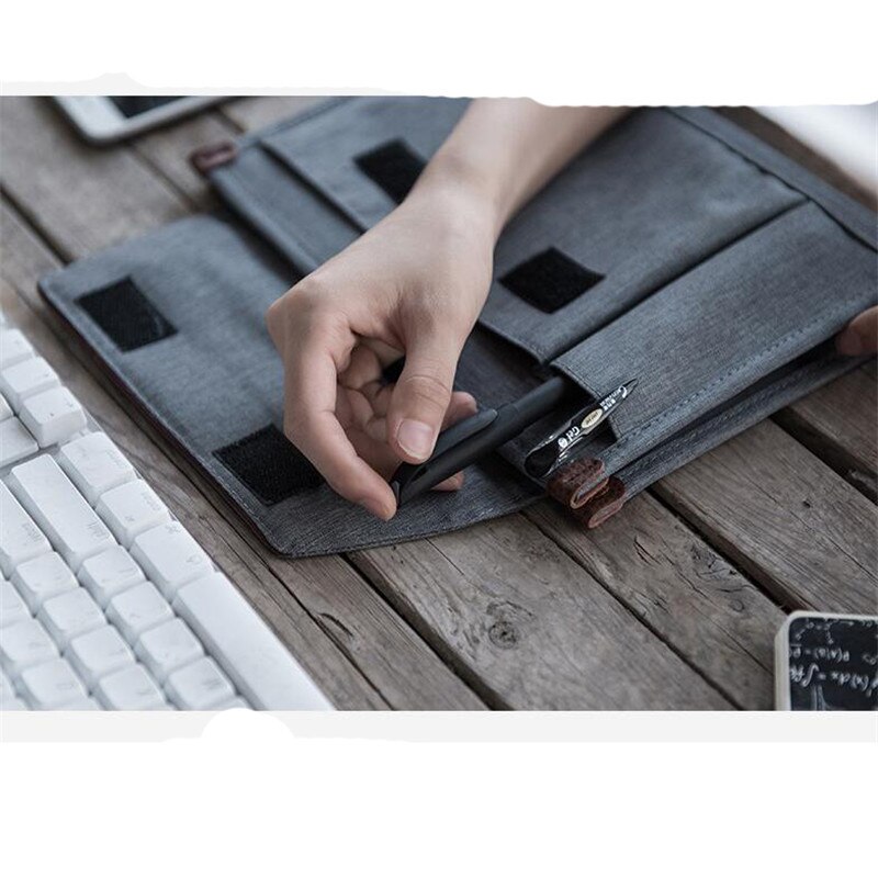 Mężczyźni wodoodporne podróży aktówka przenośny uczeń teczka Oksford aktówka notebooki robić przechowywania telefonu akcesoria podróżne