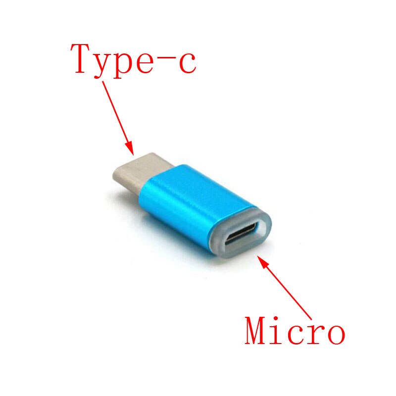 Adaptador de carga tipo C a Micro datos, convertidor para Huawei P9 LG G5, Xiaomi mi5 4c mi5s plus, 2 uds.