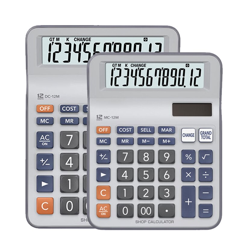 MC-12M/DC-12M Calculator Finder Retailer Super Convenience Store Business Office Computer
