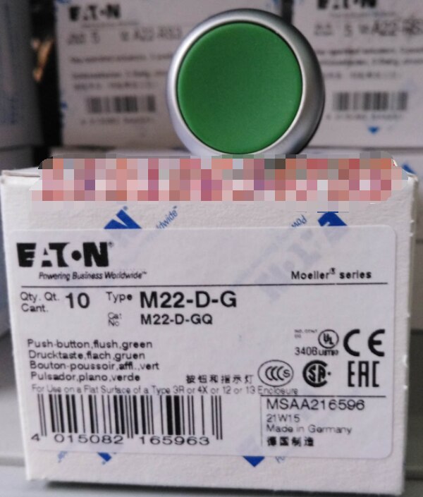 1Pcs Eaton Moeller M22-D-G M22DG Drukknop Groen Gr... – Grandado