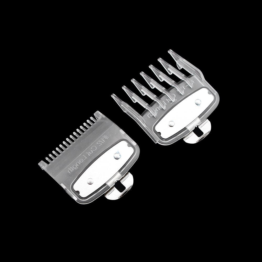 Clipper Kit Combs For Wahl Clipper Electric Clipper Guide Comb Barber Accessories Hair Trimmer Guards Limit Combs: Clear
