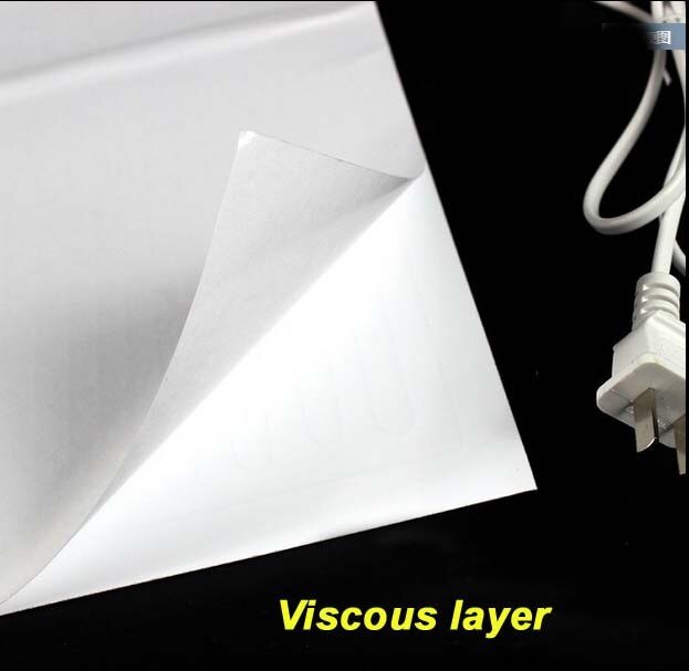 Waterproof Heating Pad with Thermostat, Reptile Thermo Under Tank Heater, Wall Pasting Mounted with Viscous layer