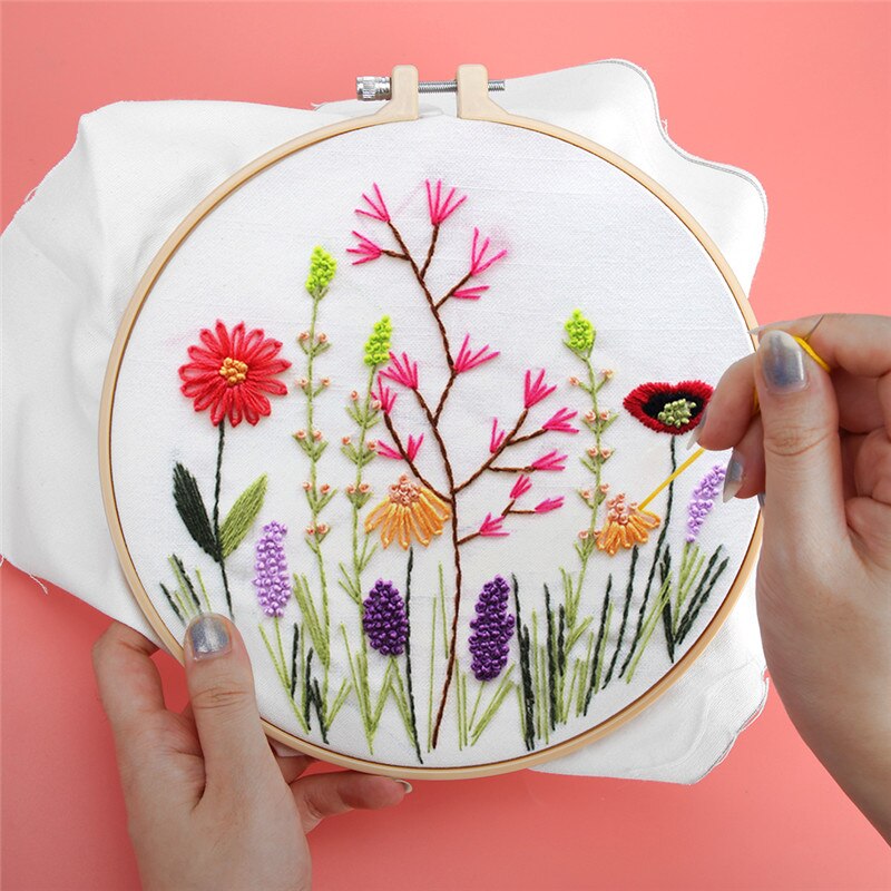 Diy Borduurpakketten Borduurwerk Set Handwerken Borduurpakketten Voor Beginner Diy Art Naaien Craft: B 30x30cm