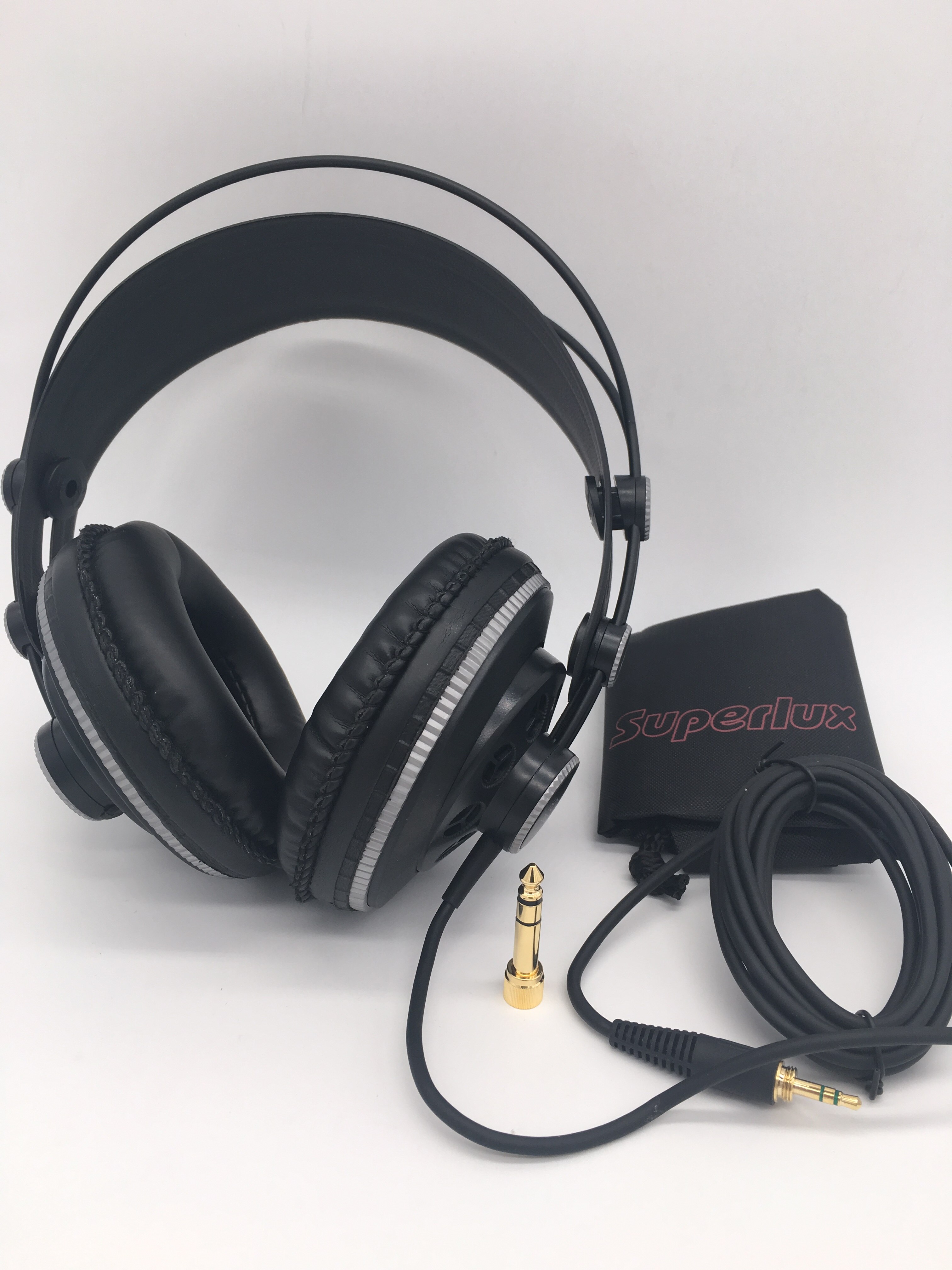 Studio Headphones Superlux HD681B Semi-Open Dynamic Stereo Monitoring Headset DJ Hifi Noise Cancelling Headphone