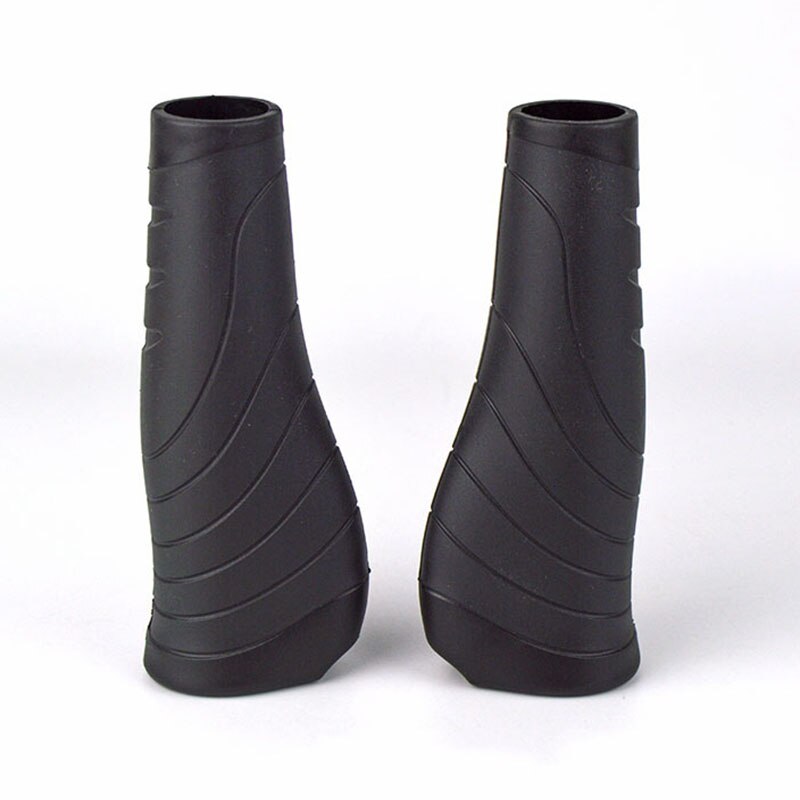 1 Pair Bicycle Bike Long Short Lock Handlebar Grips Shift Handle Cover Sleeve Uk Bicycle Handlebar Bike Parts Accessories: Black Long