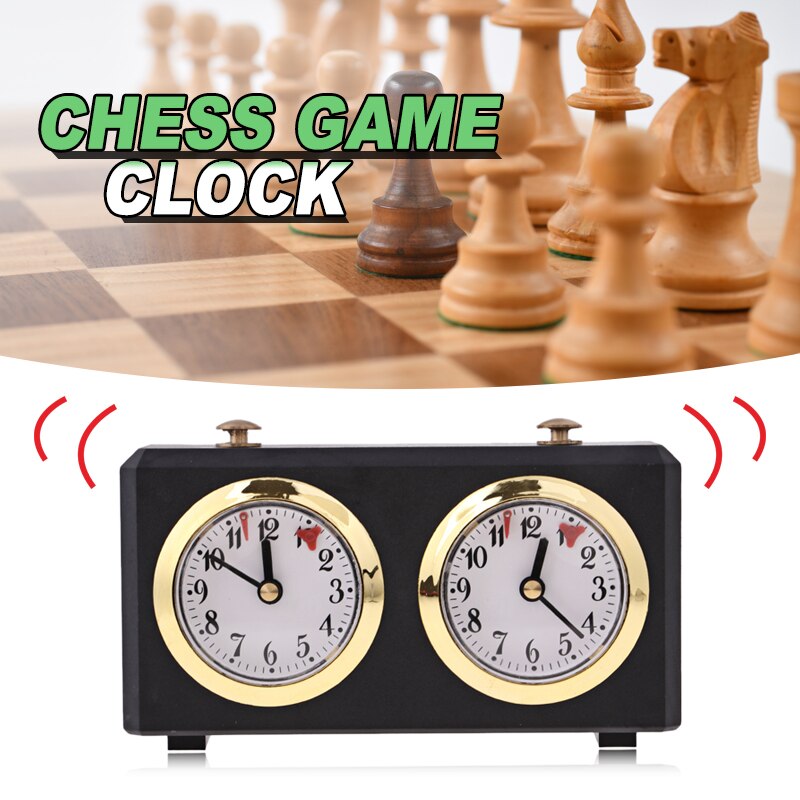 Internationale Checkers &amp; Schaakbord Spel Accessoire Windup Schaakklok Timer Concurrentie Schaakspel Spel Timer