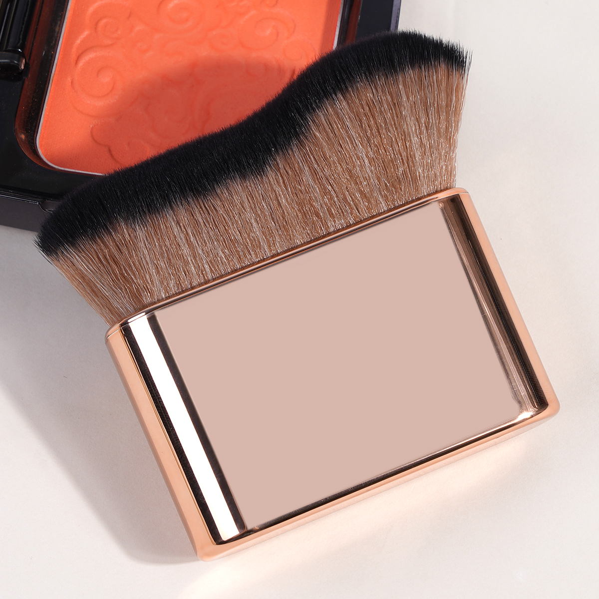 Pinceau de maquillage sirène pour fond de teint corporel, brosse pour bronzage, mousse autobronzante, sans soleil, 1 pièce