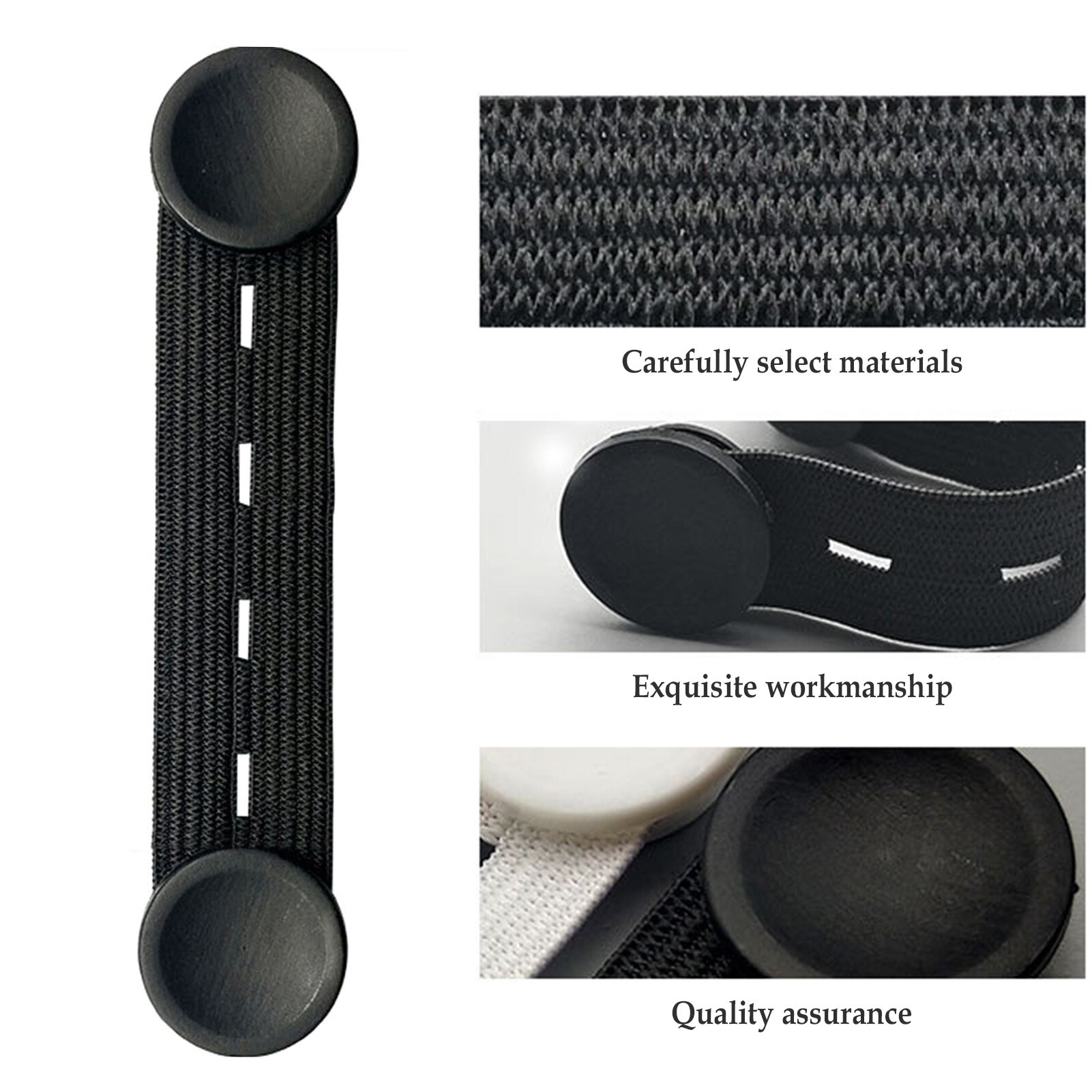 2 Stuks Gezicht Cover Haak Aanpassing Elastische Band Met Gesp Anti-Luchtwegen Non-marking Oorhaak Aanpassing Band