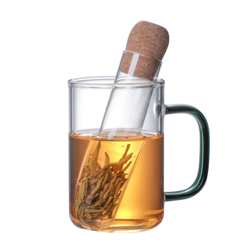 Infuseur à thé en verre, 1 pièce, tuyau , en verre, passoire à thé pour tasse, filtre fantaisie pour thé Puer, accessoires