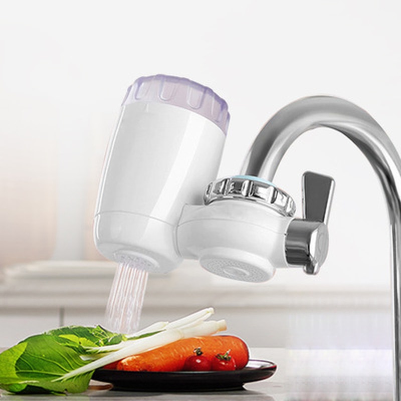Huishouden Keuken Milieubescherming Mini Actieve Kool Kraan Splash-Proof Universele Waterzuivering Filter