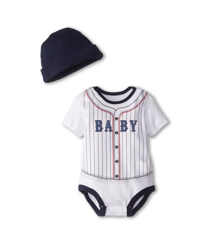 Tij Baby Boy Sport Outfits Basketbal Hoed Pakken Baseball Baby Rompertjes Kinderen Coach Kostuum Nummers Gedrukt 2 Stuks Body Suits: A / 6m