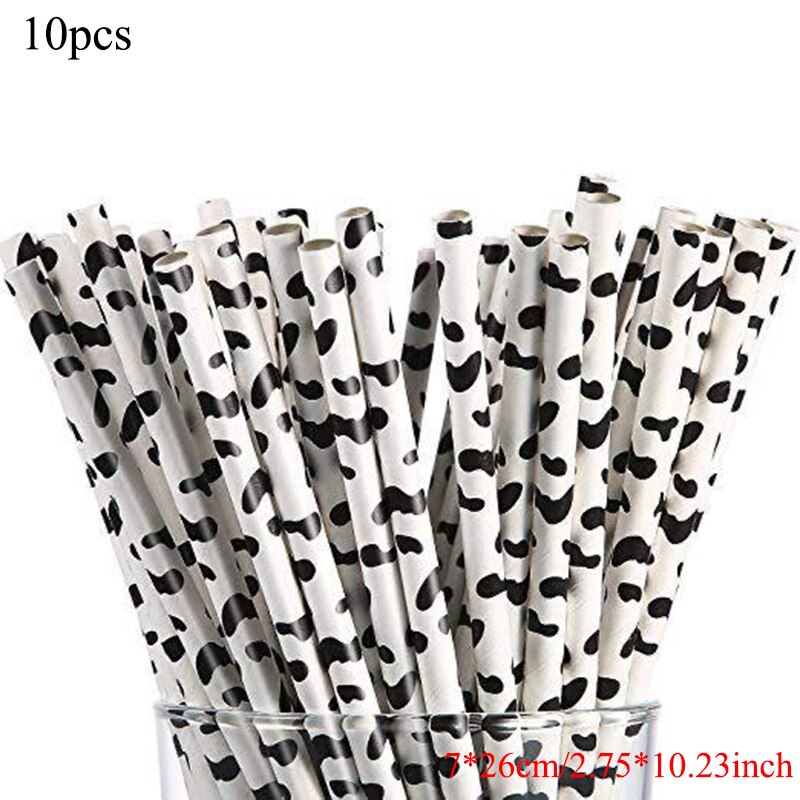 Boerderij Koe Thema Verjaardagsfeestje Wegwerp Beker Plaat Tafelkleed Dier Koe Ballonnen Baby Douche Bruiloft Decoratie Kids Gunsten