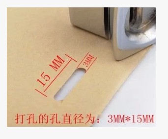 Good Brand Silver Metal Hand Slot Machine Certificate Photo Badge Hole Punch Puncher Tool