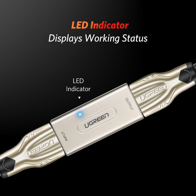 UGREEN HDMI Verlängerung Verstärker bis zu 10m 60m Signal Booster Aktive 1080P Weiblichen zu Weibliche HDCP HDMI zu HDMI Stecker HDMI Kabel