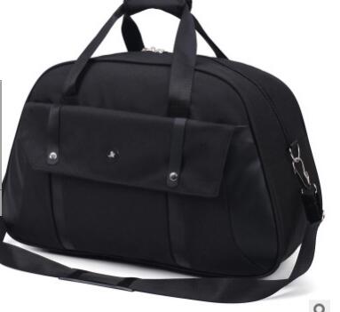 2019 homens e mulheres, saco de viagem portátil moda bagagem saco 4 cores disponíveis: Black