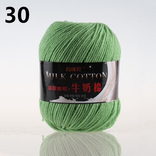 Craft art Dubbele breien Haak DK Garen Wol Melk fiber katoen 50g Bal: 30