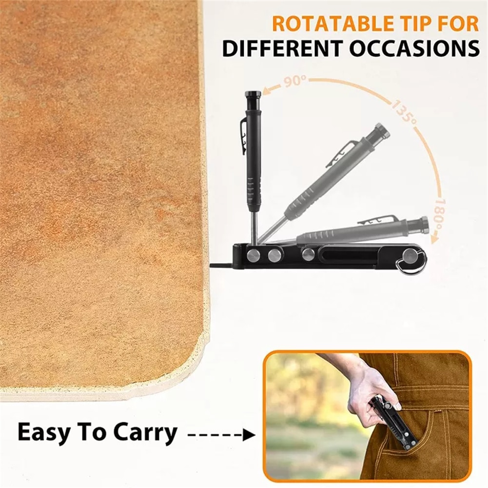 Multi-function Scribing Tool Adjustable Profile Scribing Ruler Contour Gauge Woodworking Compass ToolDropshipping