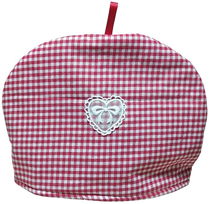 100% Cotton Tea Cozy Printed Tea Cover Keep Warm Teapot Dust Cover Insulated Kettle Cover Breakfast Warmer Home Decorative: 28x23cm / Style 6