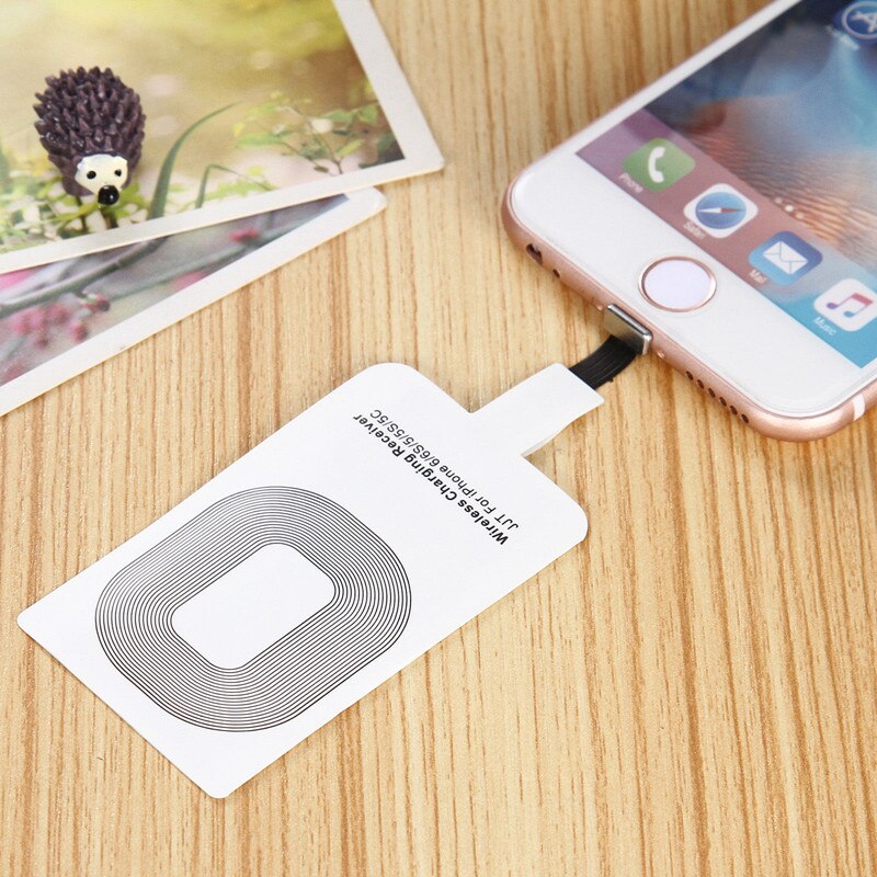Neue Qi kabellos-ladegerät Schnelle Ladung Bausatz Adapter Induktion Empfänger Spule Typ-C Mikro USB Für iPhone Samsung Huawei Android