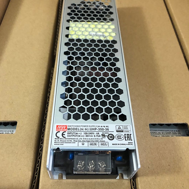 MEAN WELL 350W Slim Type with PFC Switching Power Supply UHP-350-3.3V 4.2V 5V 12V 15V 24V 36V 48V 55V