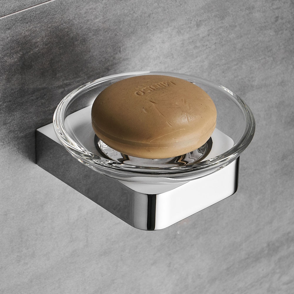 Soap Dishes Chrome Finish Soap Basket Wall mounted Soap Dish Bathroom Accessories Bathroom Hardware Toilet Soap Holder 5785