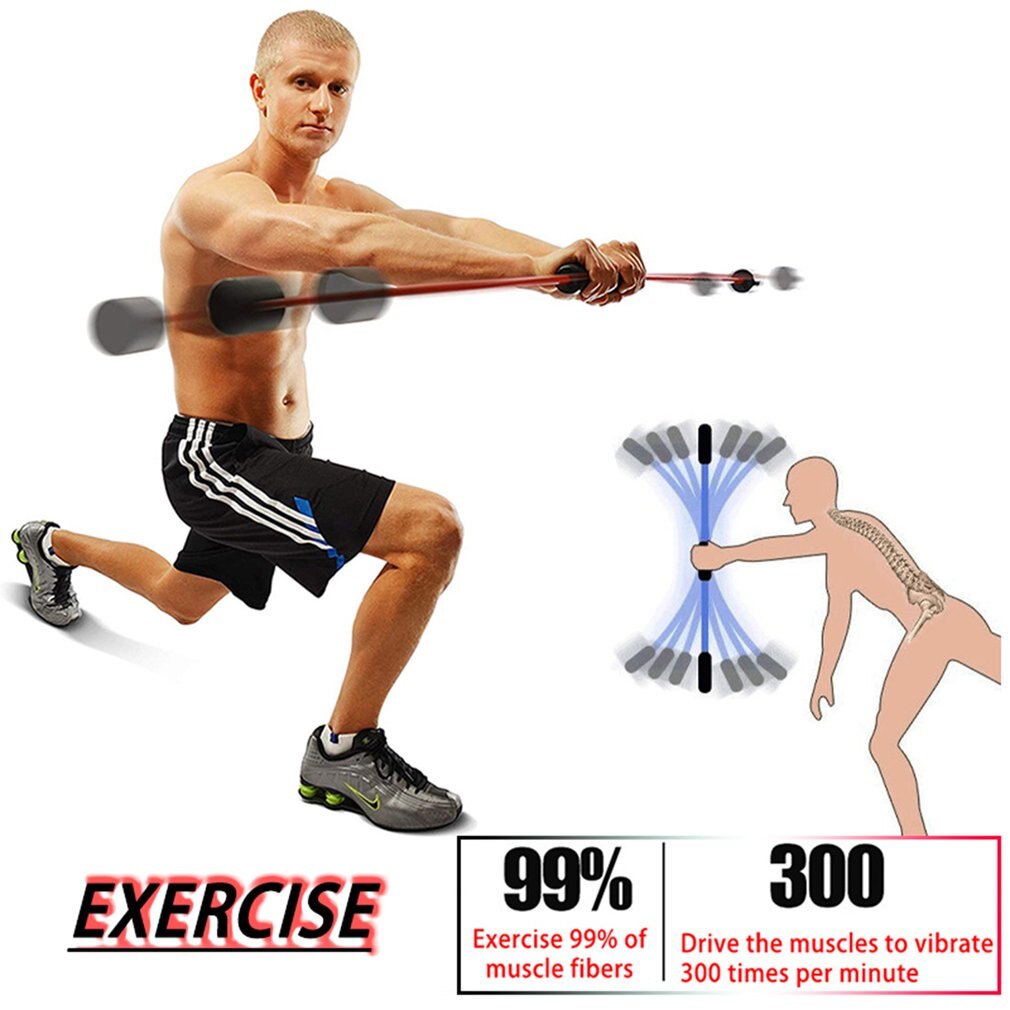 Fitness Bar Muscle Lifting Exercise Fitness Flexi Sports Stick Home Workout Equipment Workout Fitness