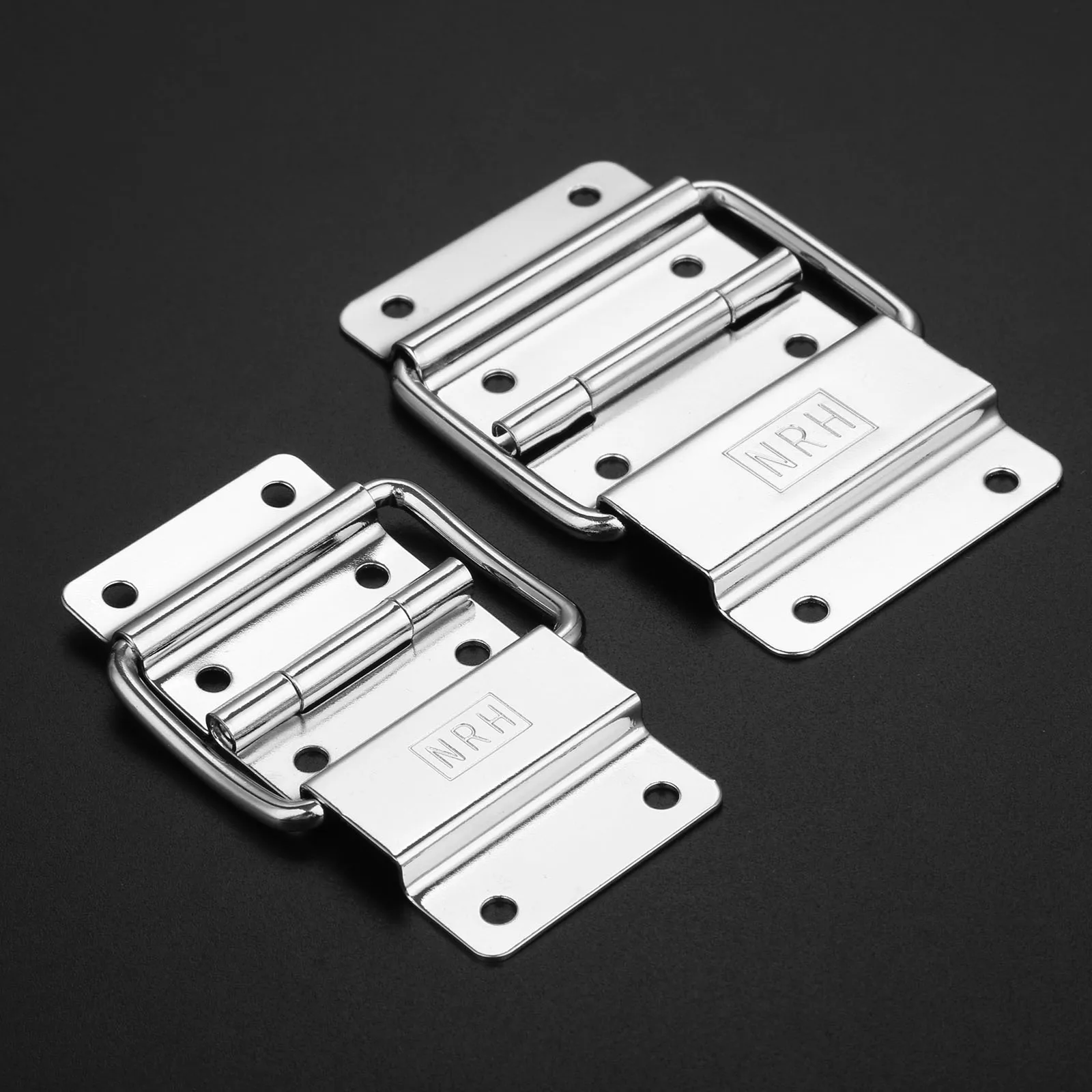 1pc 1Iron Support Hinge Air/Flight Case Hinges Small Door Cabinet Tool Box Locker Backplane 37*38mm 48*84mm Furniture Luggage
