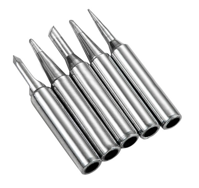 ESPLB 60W 900M Lead-free Solder Iron Tip Electric Soldering Irons for Rework Soldering Station Tool: 5pcs
