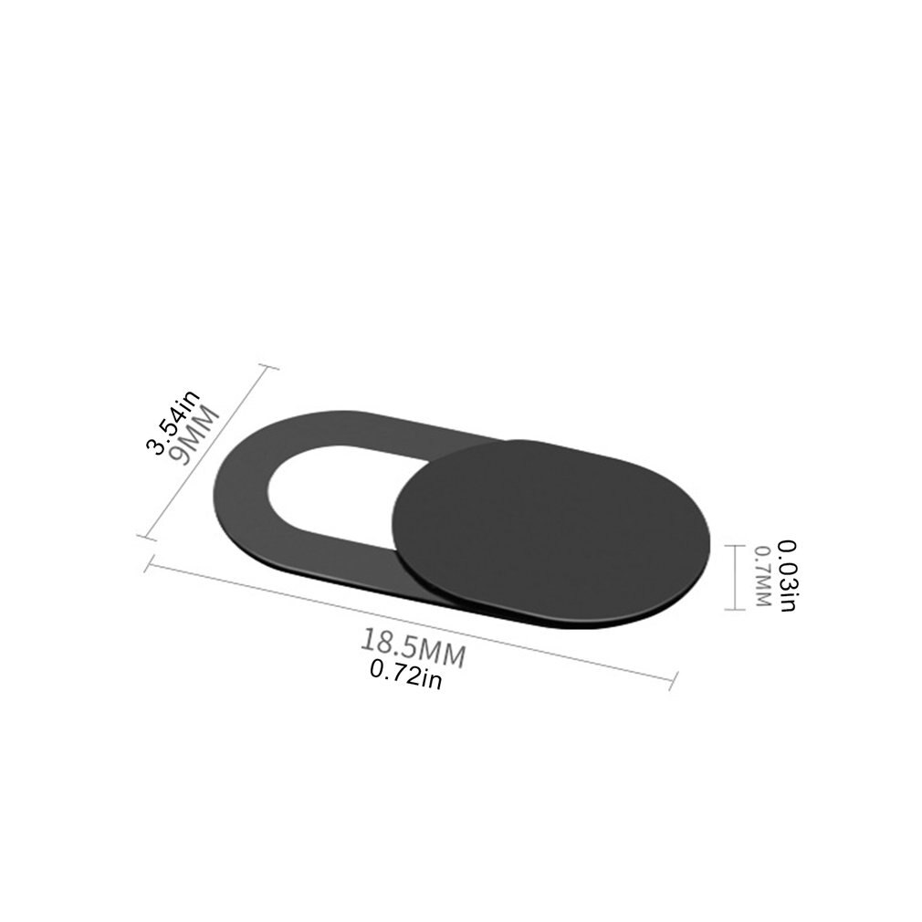 8 stuks computer lens cover universele antispy camera cover elliptische camera occlusie stickers camera privacy cover