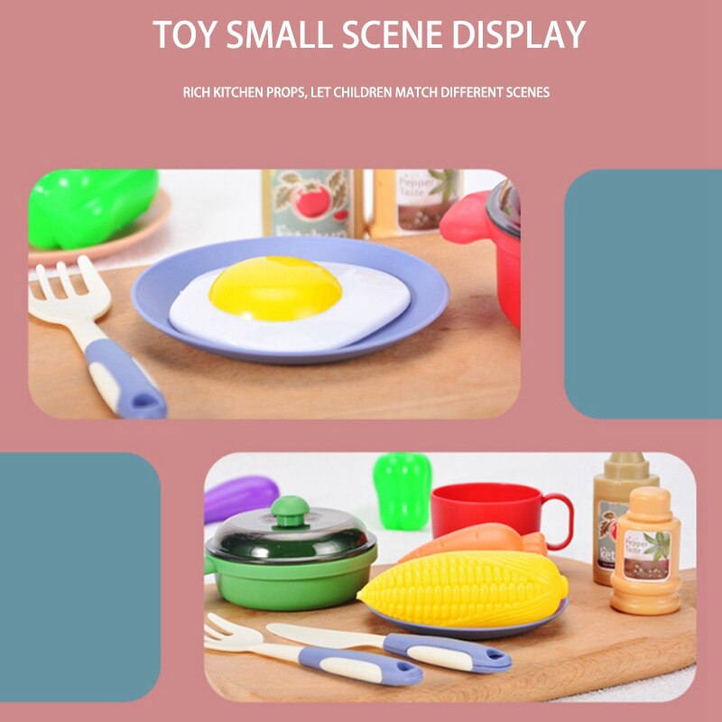 Juegos de cocina para niños, verduras, frutas, juegos de simulación, juguete de cocina