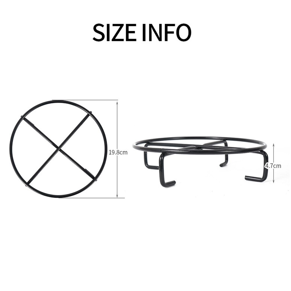 Outdoor Camping Wandelen Pot Grill Stand Kookgerei Anti-Slip Ijzeren Kachel Rack Voor Familie Outdoor Camping Accessoire