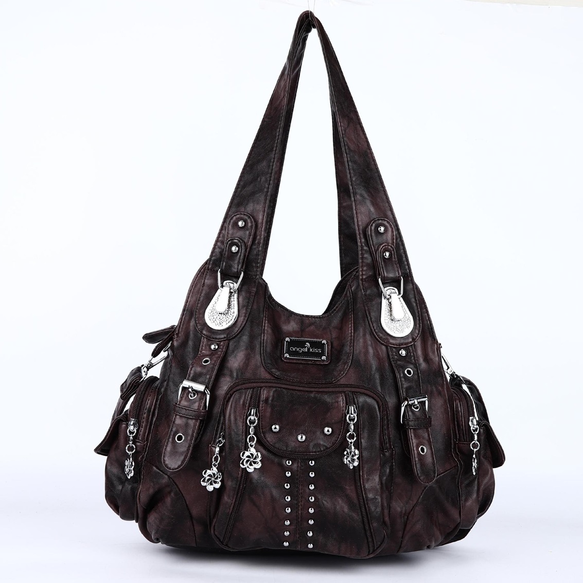 Bolso de mano para mujer, bolsos de hombro clásicos, bolso de PU a la , bolso de mano para mujer, bolso de hombro grande, bolsa femenina: Azul cielo