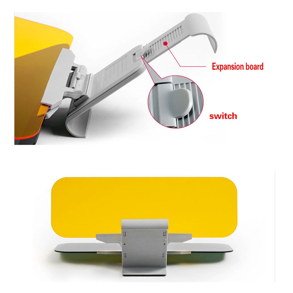 Car day and night dual-use anti-glare night vision goggles sun visor anti-glare driver goggles anti-high beam anti-glare sun vis