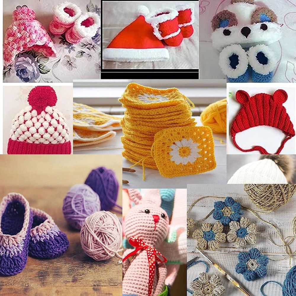 Juego de ganchillo de bambú de tamaño pequeño, herramienta de tejer Natural hecha a mano para adornos creativos, artesanías, accesorio de tejer DIY, 3-12mm