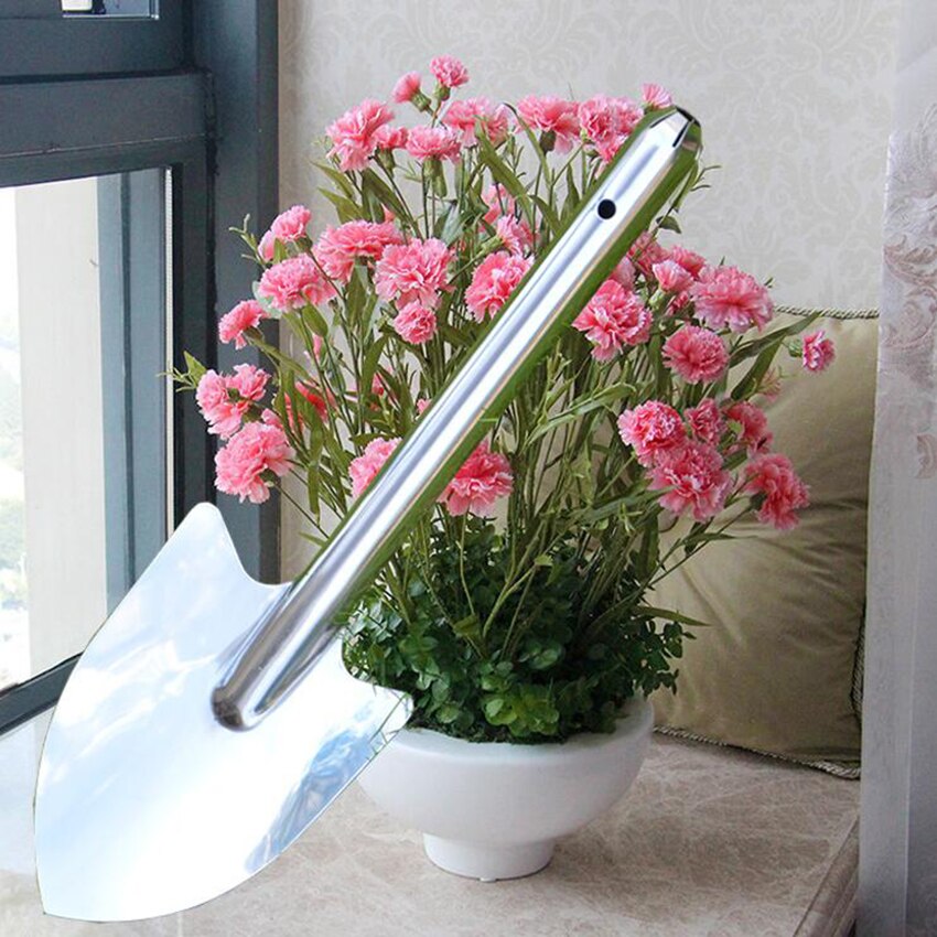 high-grade garden tools stainless steel spade shovel outdoor flower garden utilities household small shovel