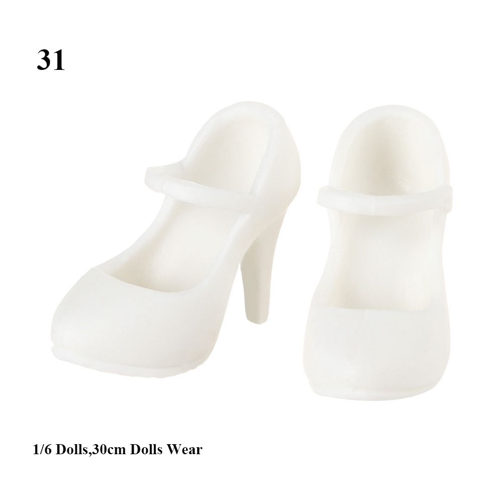 Multiestilos sapatos de salto alto pé sandálias para 30cm boneca uso diário sapatos de moda botas frescas para 11.5 &quot;boneca acessórios brinquedos: Plastic 31