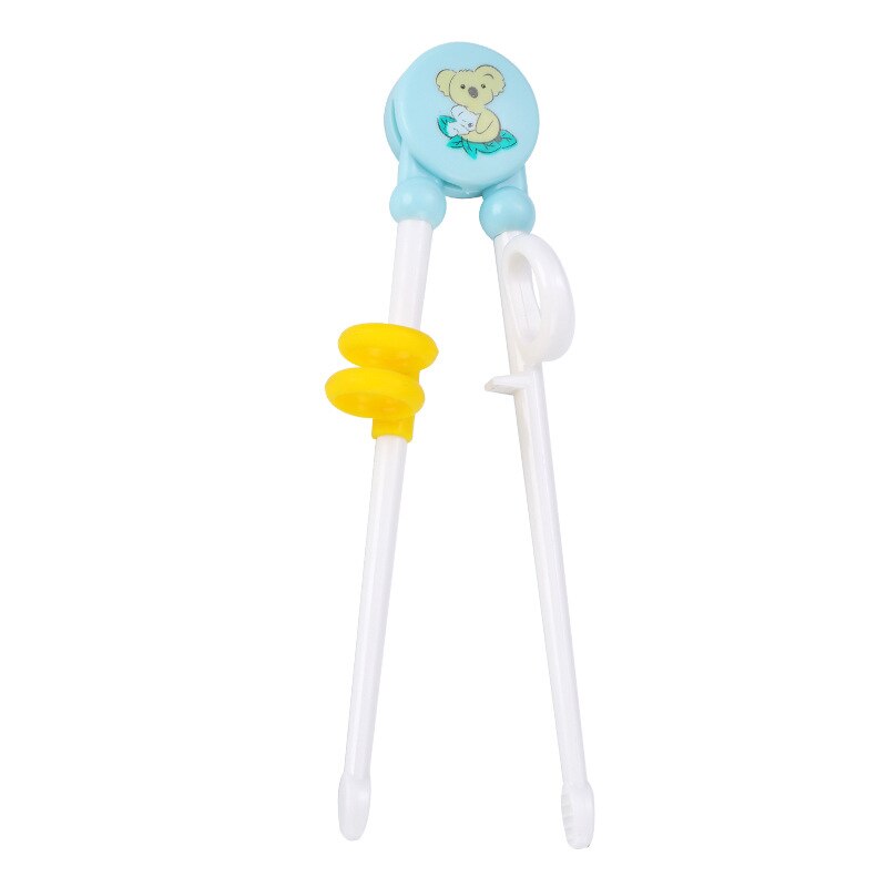 1Pair Chopsticks Plastic For Kids Cartoon Learning Chop Sticks Reusable Training Chopsticks Cute Children Tableware Set: 1pair-F