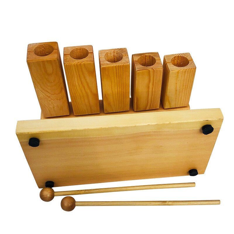 Orff-schlaginstrument für #39 , trompete 5 klapper, muyu-klapper, orff-musikinstrument, schlaginstrument