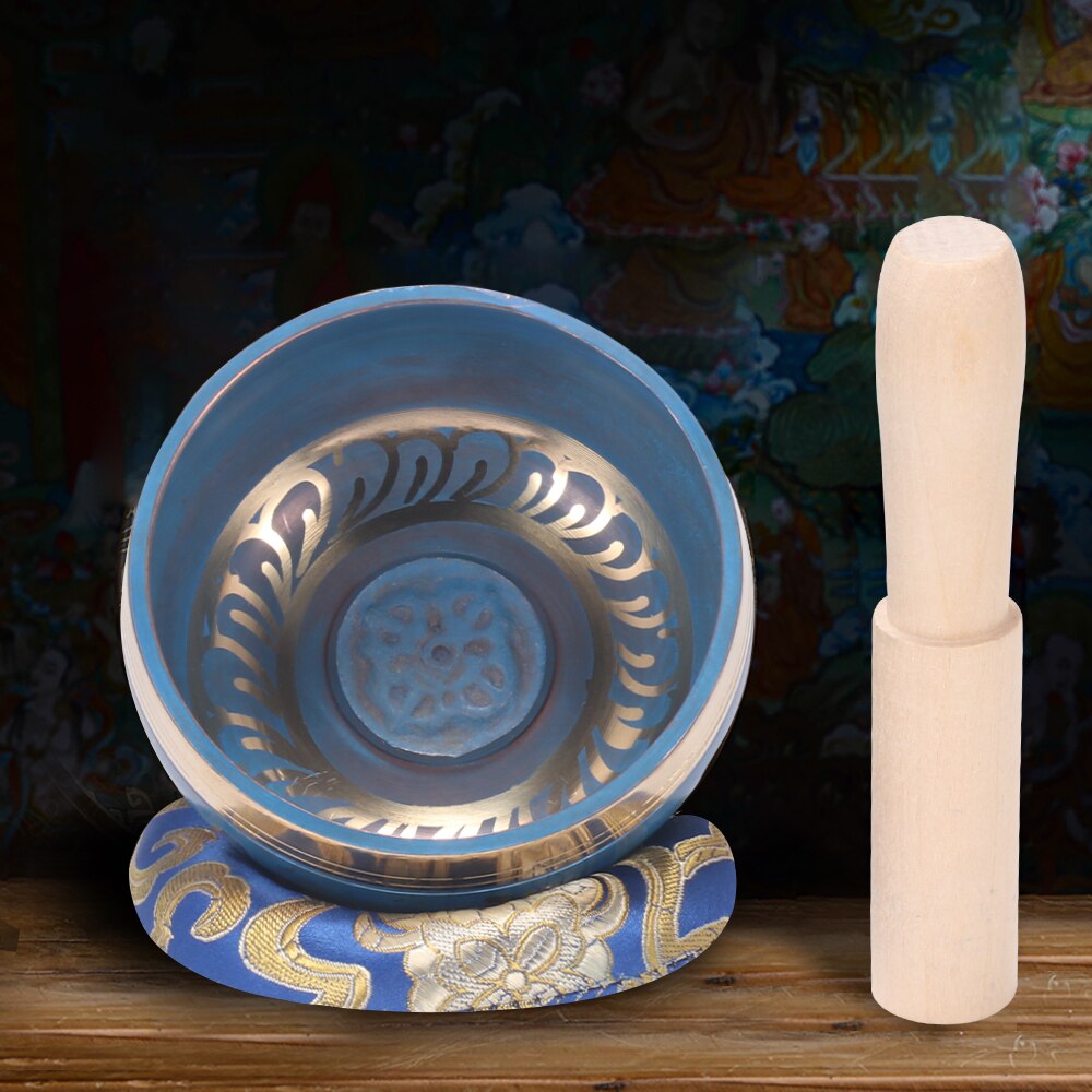 Handmade Sound Bowl Decoration Bowl Home Decoration Singing Bowl Blue Buddha Sound Bowl Meditation Bowl Singing Bowl Nepal