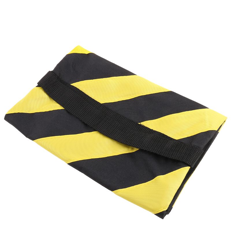 Dual Zipper Balance Sandbag Orange Black Stripes Photography Sand Bag for Tripod XXUC
