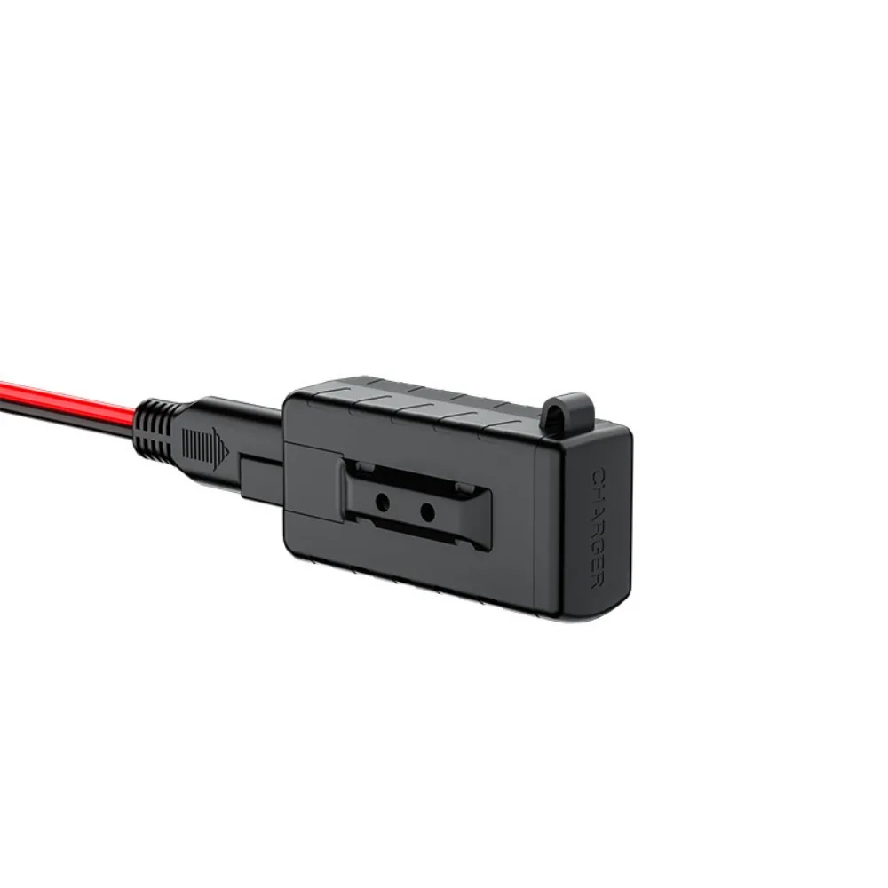 Motorfiets USB Lader SAE naar USB Adapter 2.1a/2.4A Type-C Voltmeter AAN/UIT Schakelaar Waterdichte Quick Disconnect plug Motorfietsen