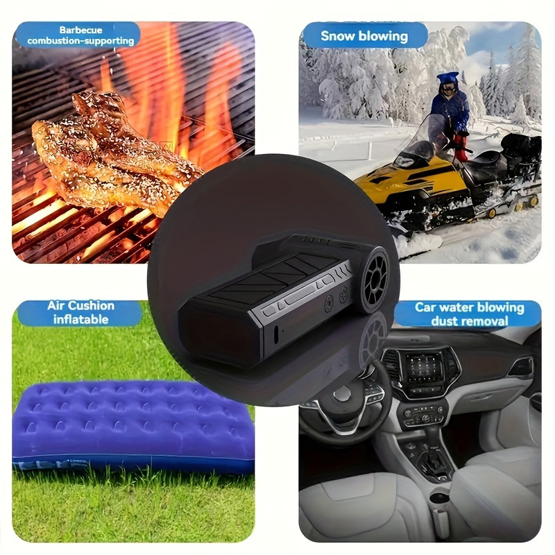 Xiaomi X3 Violent Blower Turbo Jet Fan 130000RPM Handheld Brushless Motor 3nd Generation Wind Speed 52m/s industrial Duct Fan