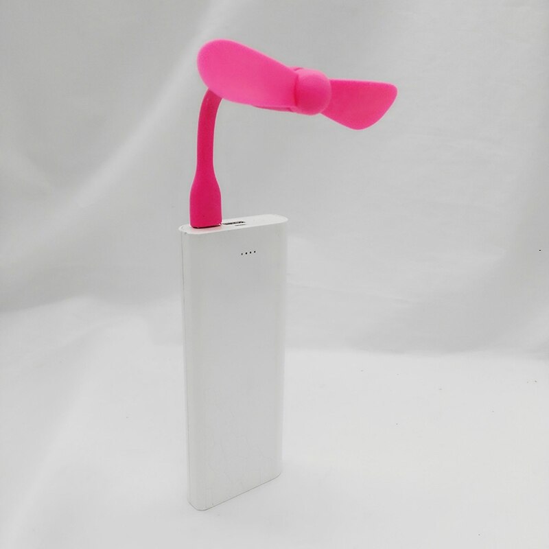 Removable USB Gadgets Low power Mini USB Fan Cute Portable Flexible Bendable for Powerbank for PC for Laptop
