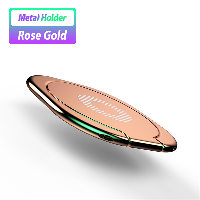 Finger Ring Halfter Magnetische Telefon Halfter Für pocophone F1 Doogee X90 S68 S60 n20 OUKITEL K13 c70 U25 Blackview A80 BV9900 Montieren: Rose Gold