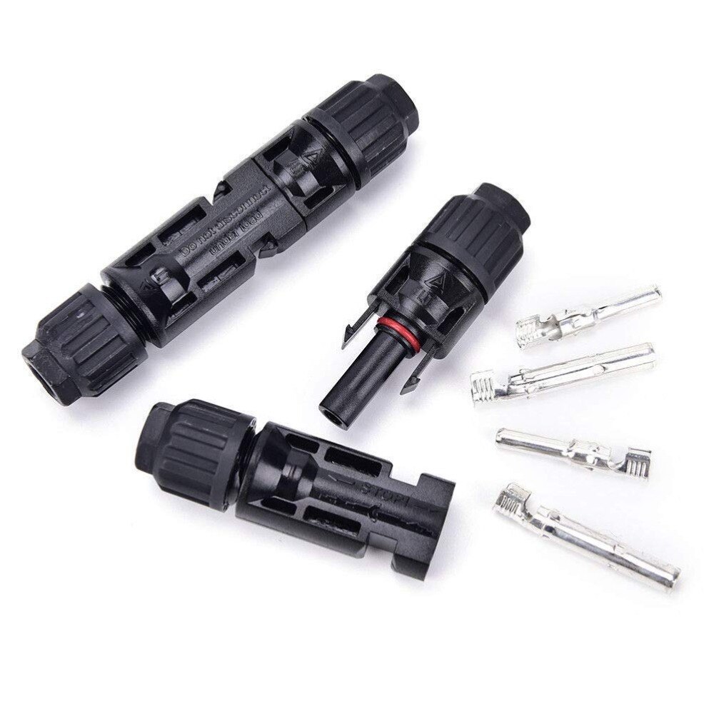 20 Pairs Solar Connector Male and Female Solar Panel Connector for Solar Cable Suitable Cable Cross Sections 2.5mm2~6.0mm2 IP67