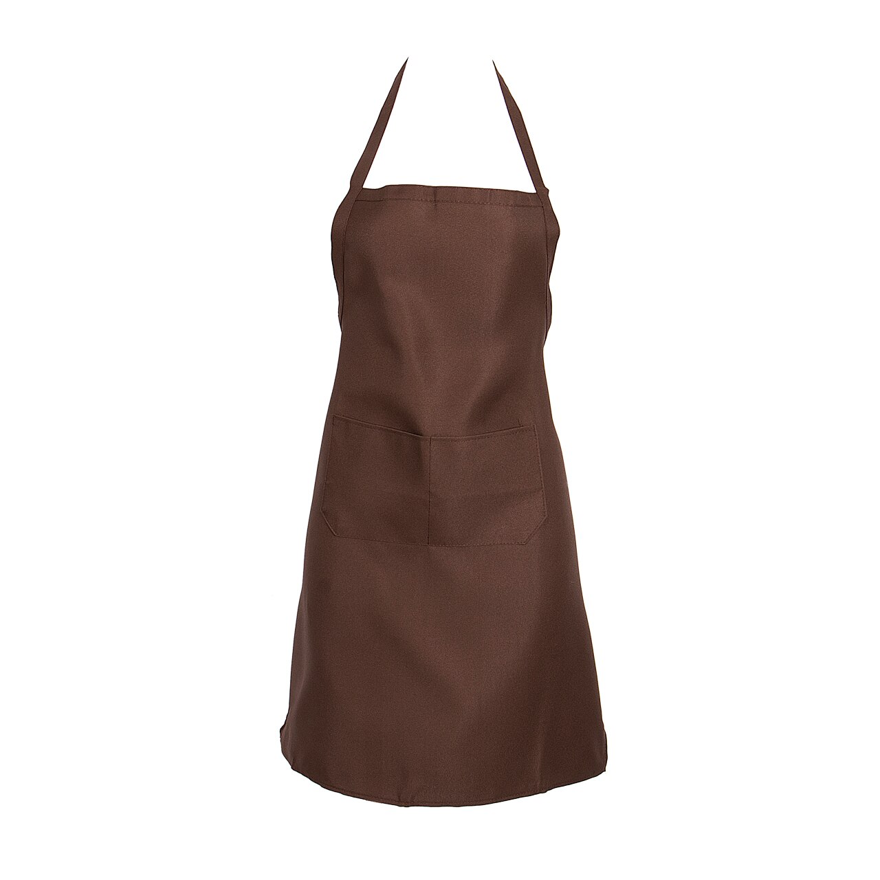 Kvinder mænd kok restaurant bib forklæde med lommer madlavning køkken justerbar: Kaffe