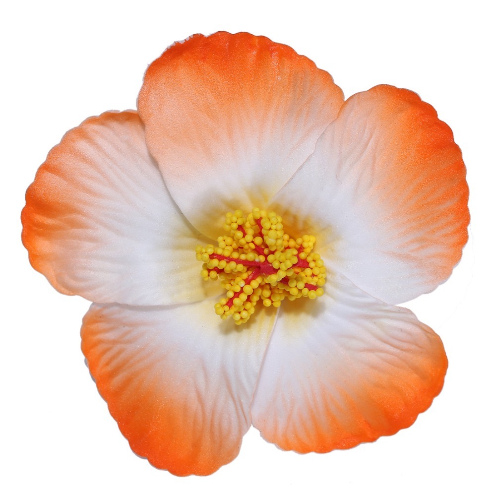 Alfinetes para Cabelo para Mulheres, Flor De Seda, Pérola Grampos De Cabelo, Noiva Capacete, Broche De Flores De Dama De Noiva, Festa De Casamento, Presilhas: Damasco