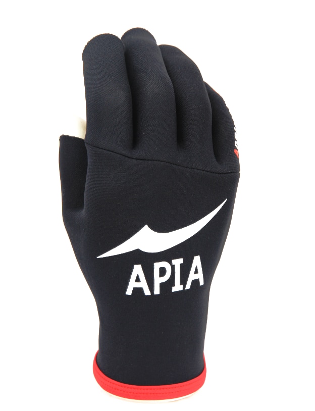 Japan 'S Apia Winter Vissen Handschoenen Waterdichte De Binnenste Gecoat Titanium Warm Drie Vingers Outdoor Sport Mannen Handschoenen: Black / M