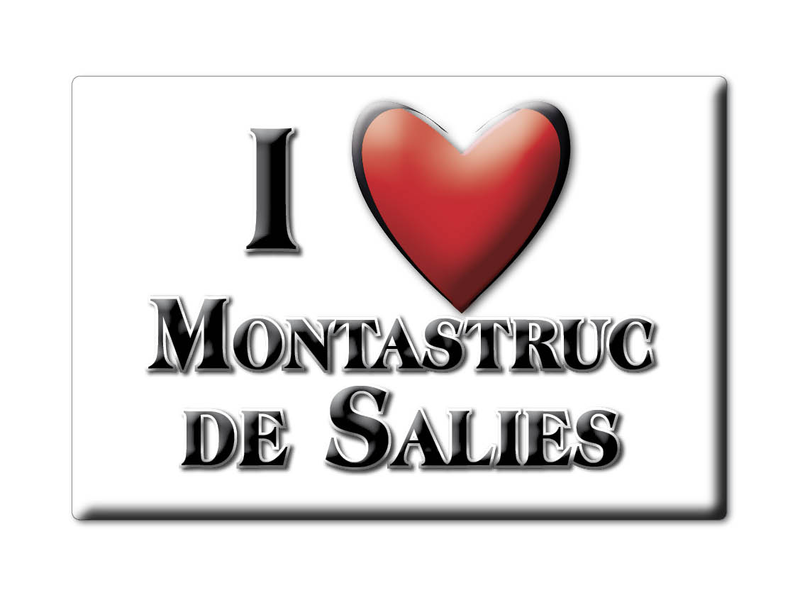 MONTASTRUC DE SALIES CALAMITA MAGNETE BOURGOGNE (31) FRANCIA frigo magnete souvenir I amore regalo: normale