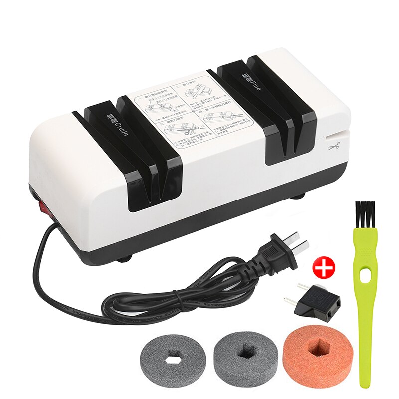 Multi-function Knife Sharpener 220V Electric Household Fast Sharpener Automatic Knife Grinder Kitchen Knife Grindstone Tools: 07